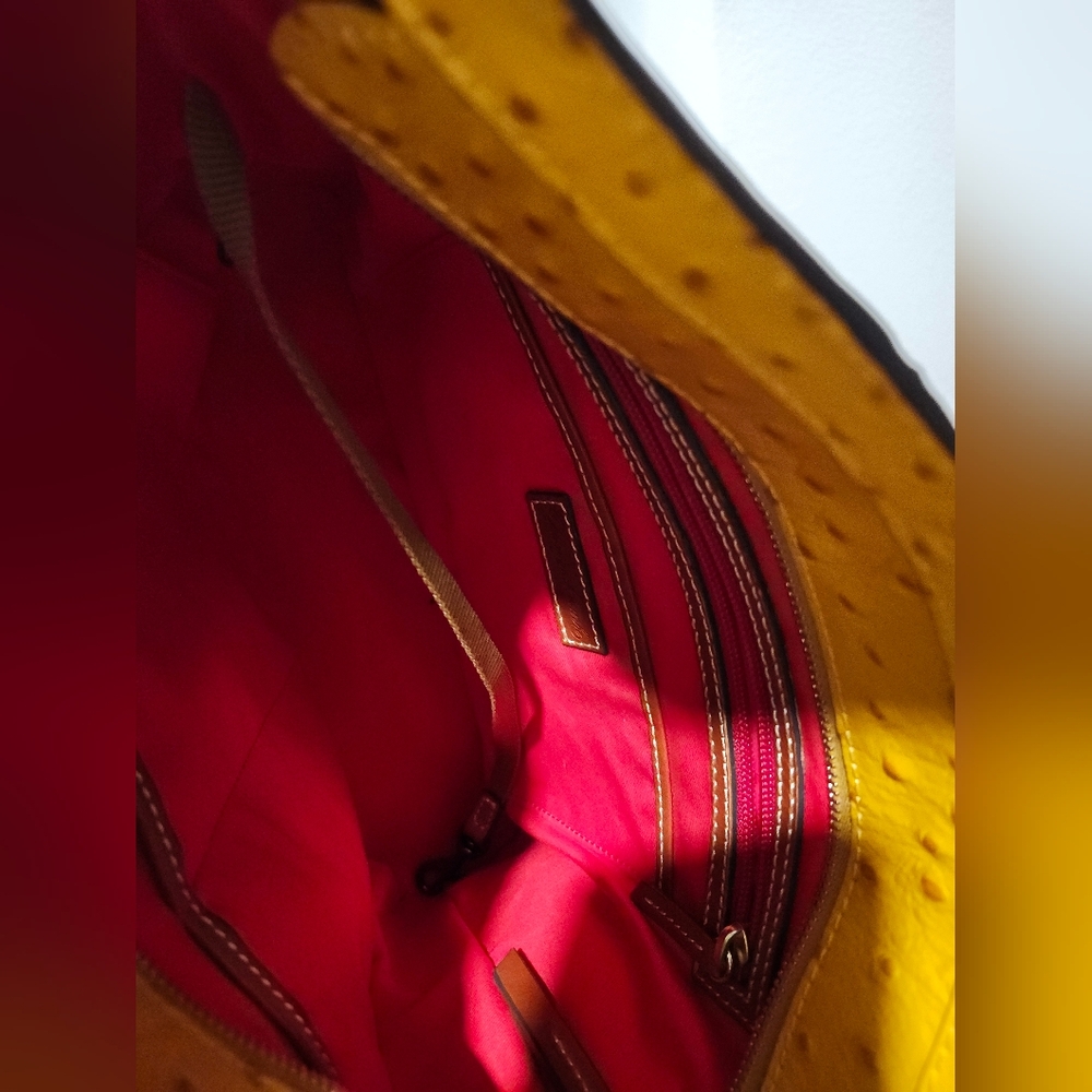 Dooney & Bourke Lexington Tote - Mustard - Picture 4 of 4